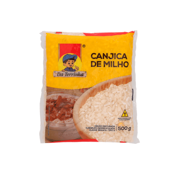 Canjica de milho branca