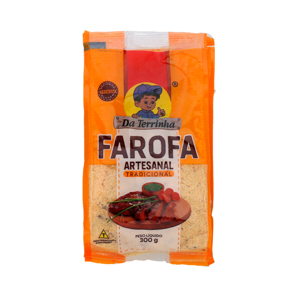 Farofa tradicional artesanal 300g